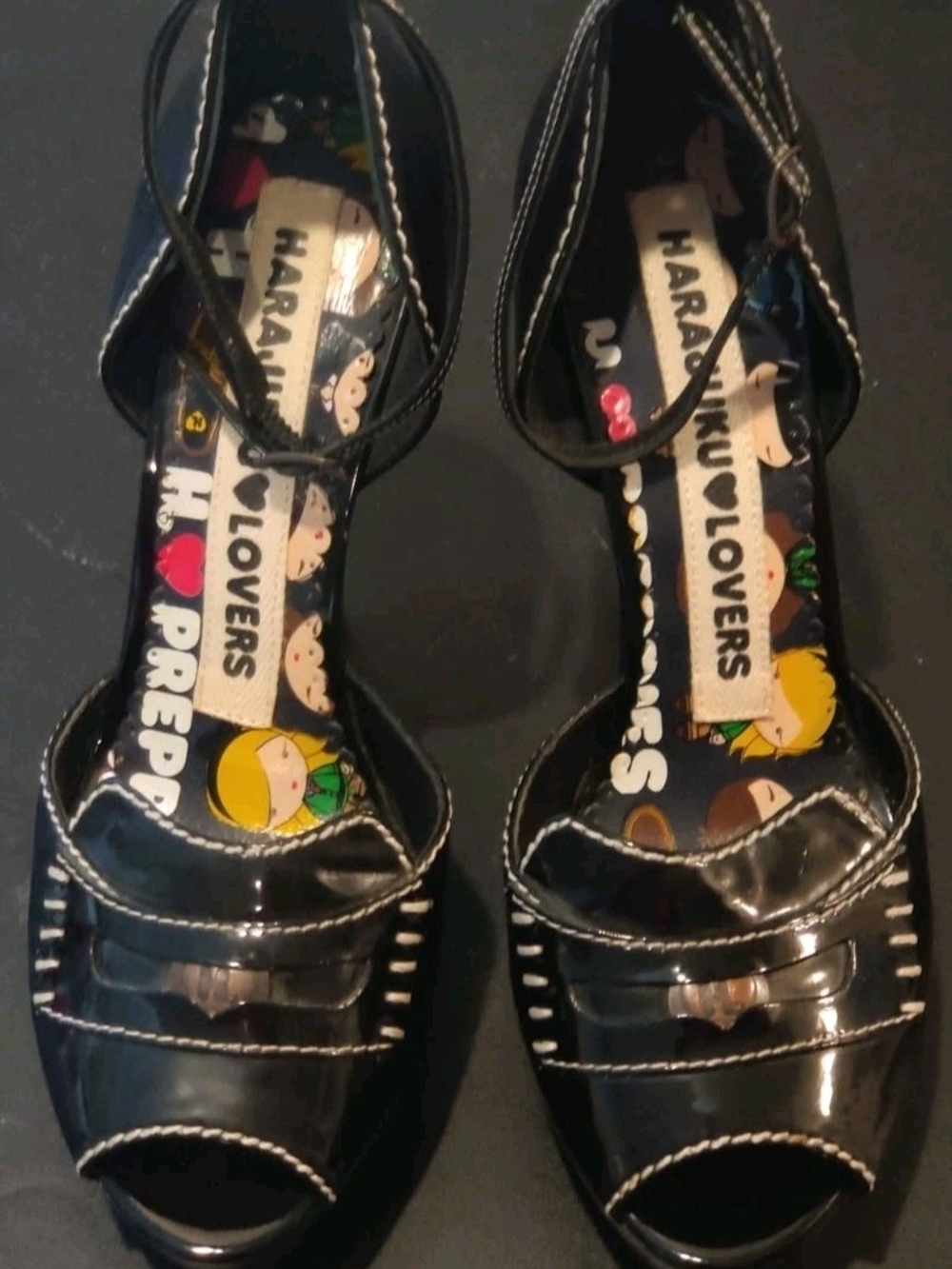 50% Off Weekend Deal🎈Harajuku Lovers Womens 7.5 Gwen Stefani Heels Shoes...